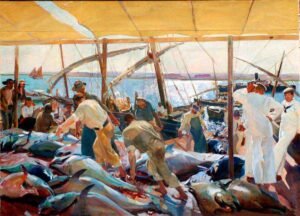 Ayamonte y la pesca del atún de Joaquín Sorolla