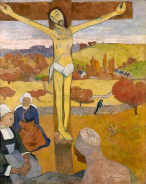 El Cristo amarillo de Gauguin, obra original de 1889.