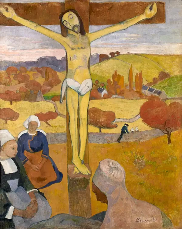 El Cristo amarillo de Gauguin, obra original de 1889.