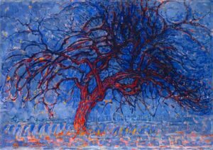 El árbol rojo de Piet Mondrian