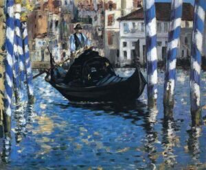 El gran canal de Venecia de Édouard Manet