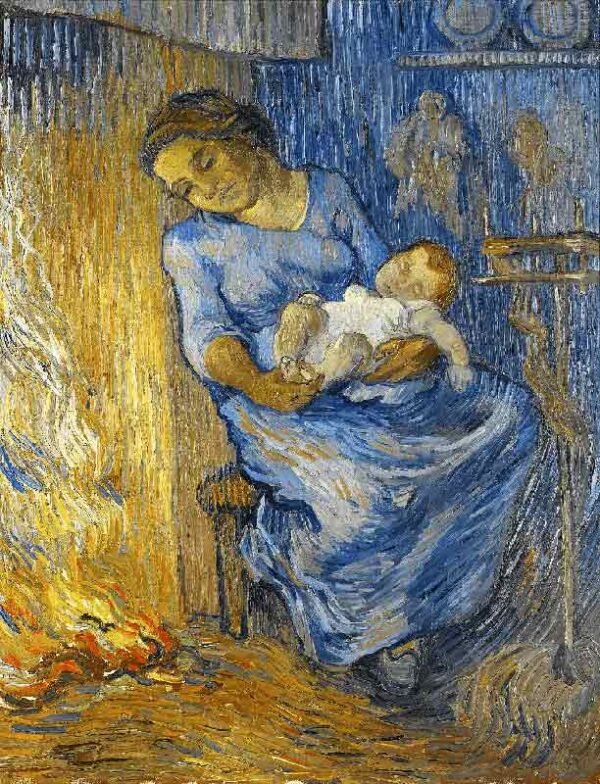 El marido está en el mar - Vincent Van Gogh