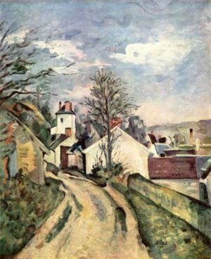 La casa del doctor gachet en Auvers - Paul Cézanne