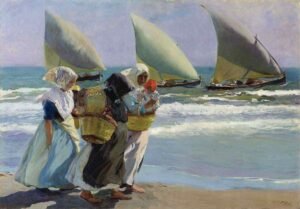 Las tres velas de Sorolla