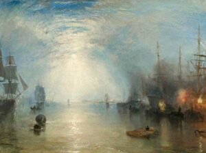 Los keelmen y el levantamiento del carbón en una noche clara - William Turner