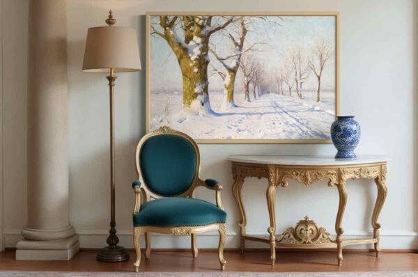 Un soleado día de invierno de Walter Moras en decoración 2