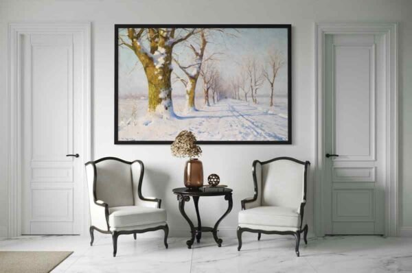 Un soleado día de invierno de Walter Moras en decoración