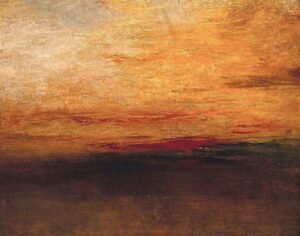 Atardecer de William Turner