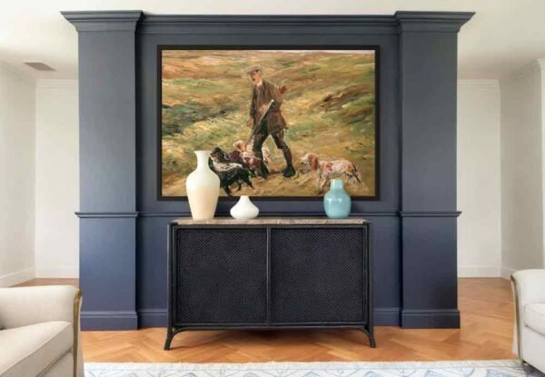 "Cazador en las dunas" de Max Liebermann en decoración