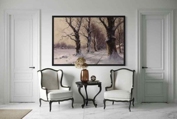 "Día de invierno" de Walter Moras en decoración