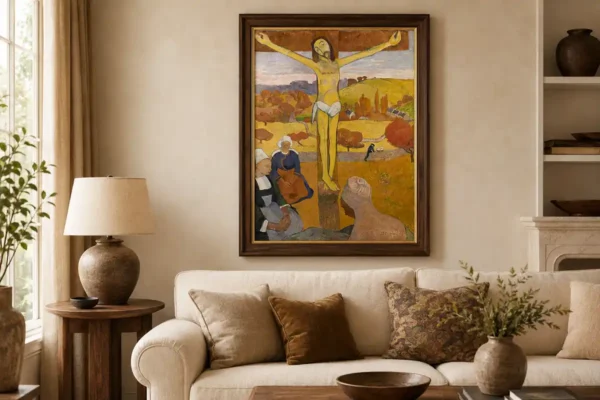 El Cristo amarillo de Gauguin, obra original de 1889. Reproducciones al óleo.