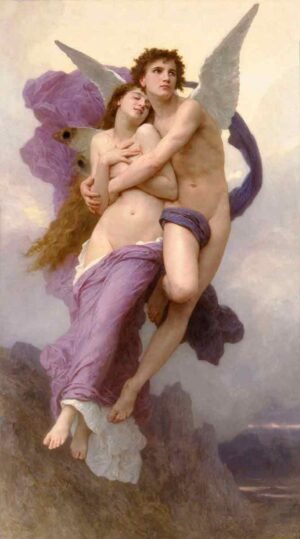 El rapto de Psique William Adolphe Bouguereau