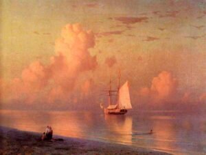 La puesta de sol de Iván Aivazovsky