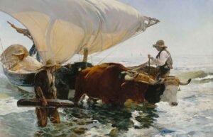 La vuelta de la pesca de Joaquín Sorolla