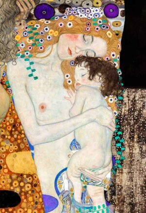 Madre e hija de Gustav Klimt