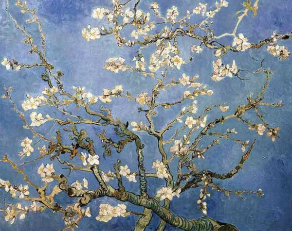 Ramas de almendro en flor de Vincent Van Gogh