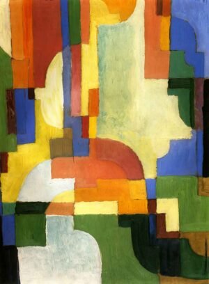 Formas coloreadas I de August Macke