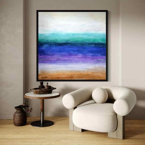 Abstracto con lineas horizontales de Copiamuseo, decoración 2