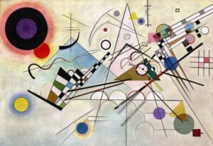 "Composición 8" de Vasily Kandinsky