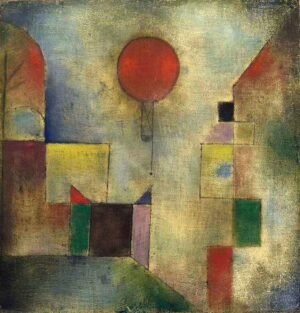 "Globo rojo" de Paul Klee