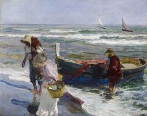 Llegada de la pesca de Sorolla