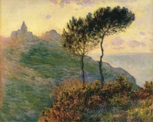 "La Iglesia de Varengeville" de Monet