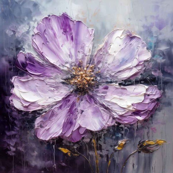 "La flor púrpura" por Copiamuseo