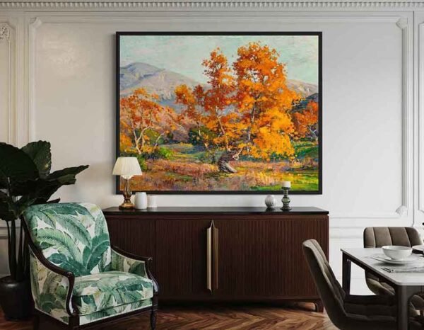 "Otoño en el cañón de Santa Ana" de Anna Althea Hills en decoración