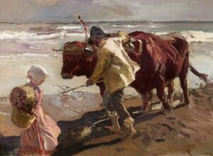 "Playa de Valencia" de Sorolla