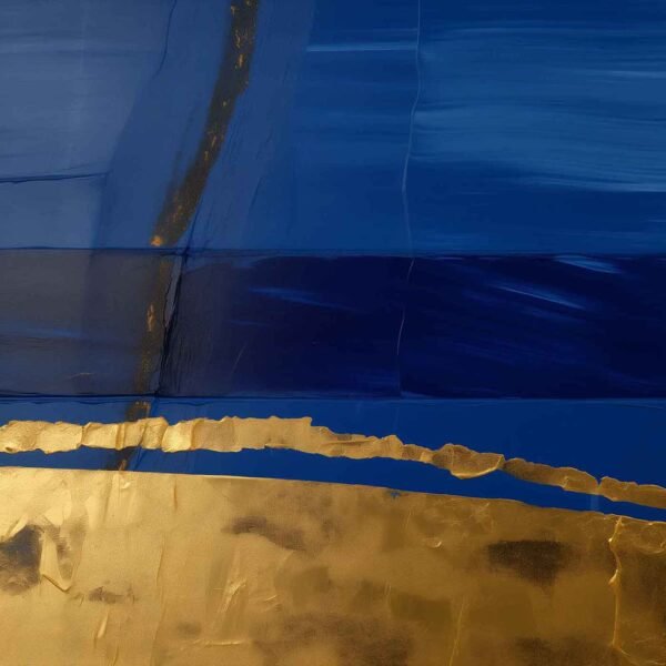 "Azul noche y dorado" por Copiamuseo