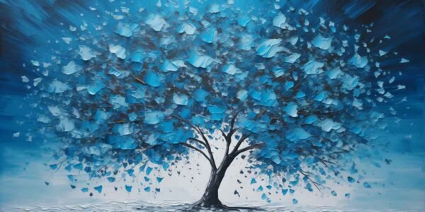 "El árbol azul" por Copiamuseo
