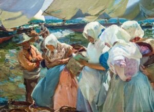 "Pescadoras valencianas", de Joaquín Sorolla