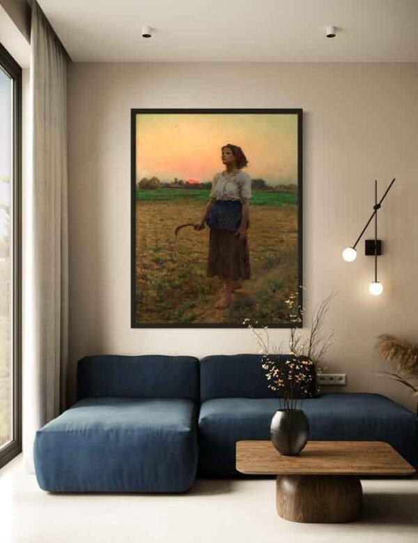 "El canto de la alondra" de Jules Bretón en decoración