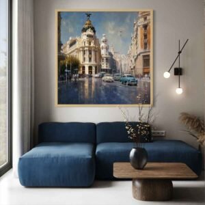 "La Gran Vía, Madrid" de Copiamuseo en decoración