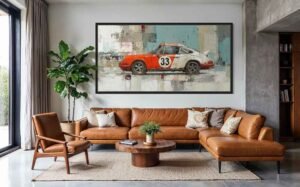 "Porsche 911" de Copiamuseo en decoración