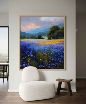 "Campo de lirios" en decoración