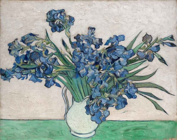 "Los lirios" de Van Gogh