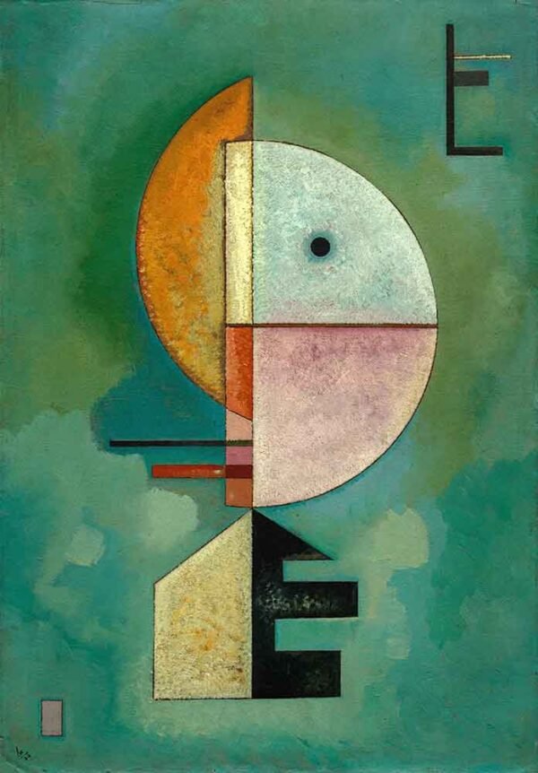 "Hacia arriba" de Kandinsky
