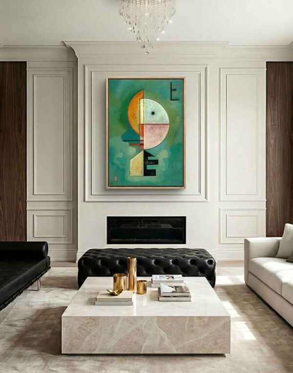 "Hacia arriba" de Kandinsky