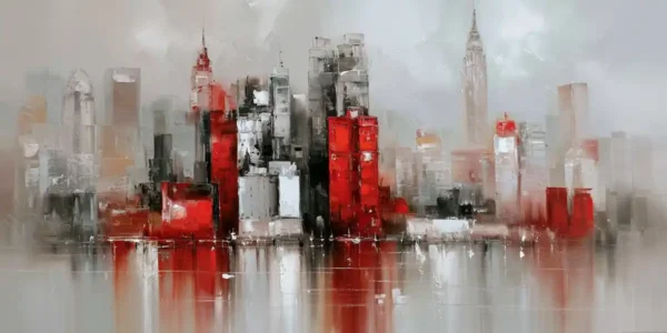 "Nueva York en rojo" de Copiamuseo
