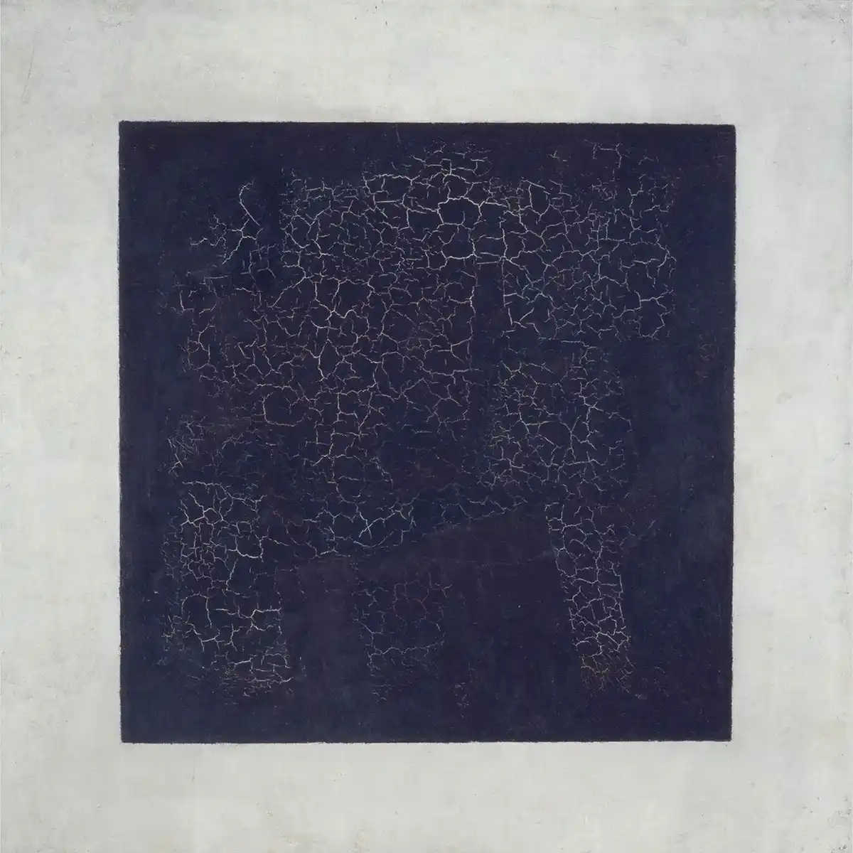Cuadrado negro de Kazimir Malevich "Cuadrado negro" de Kazimir Malévich. Pintura abstracta, suprematismo.