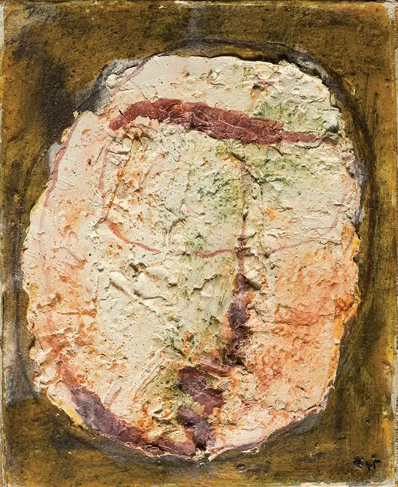 Cabeza de rehén nº17 de Jean Fautrier Cabeza de rehén nº17 de Jean Fautrier